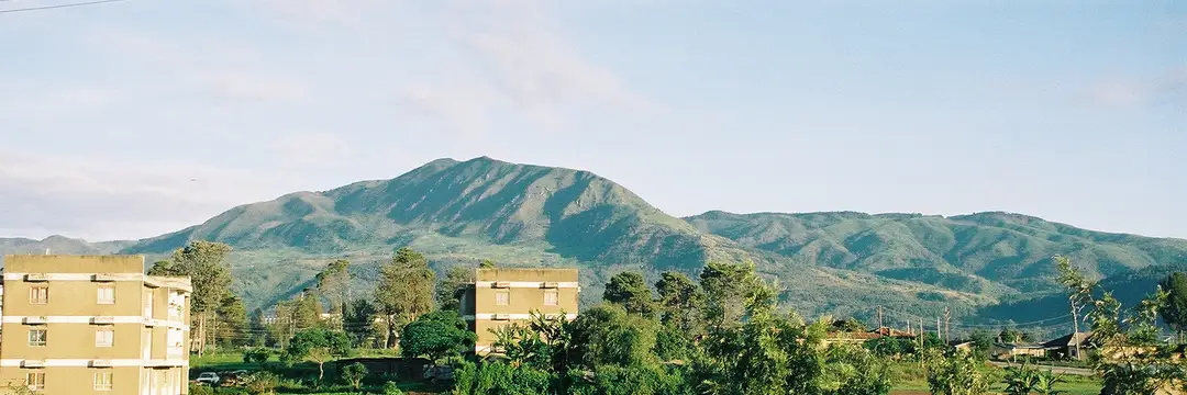 The hills around Mbeya town